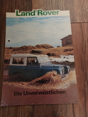 Original prospekt land rover - land,