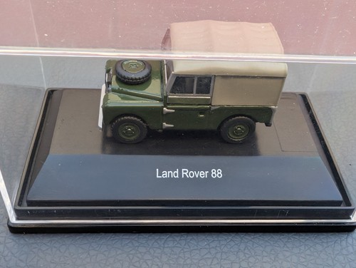 Schuco land rover grün - land, in